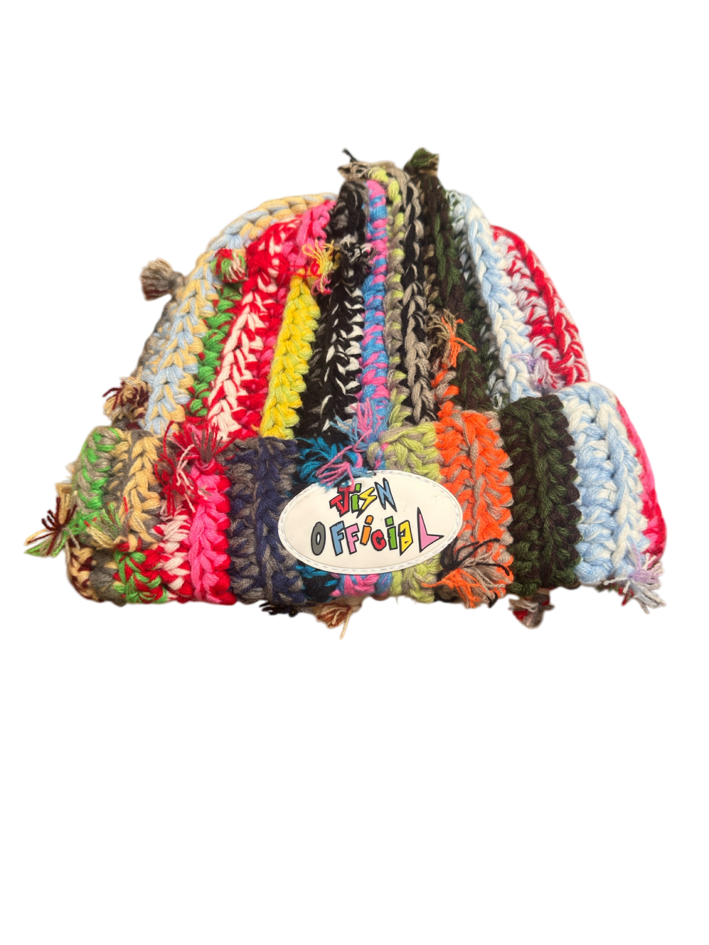 Multi Color Knitted Hat