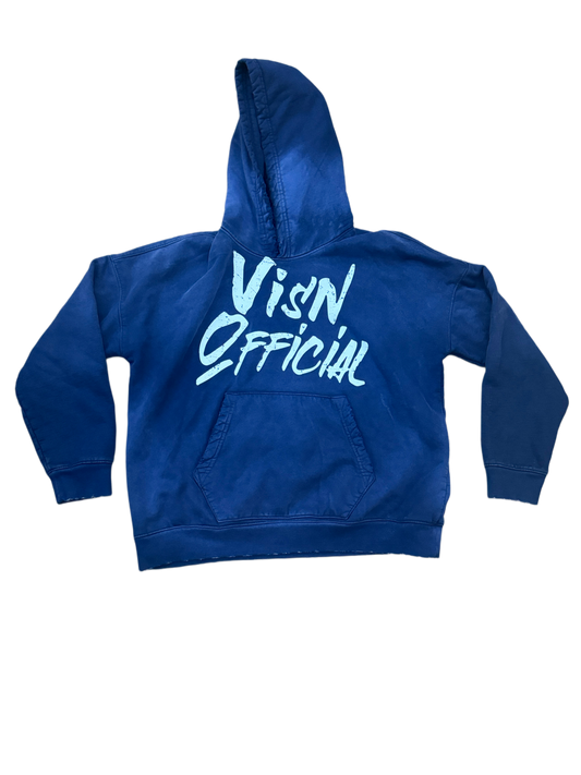 Navy Visn Official Signature Hoodie
